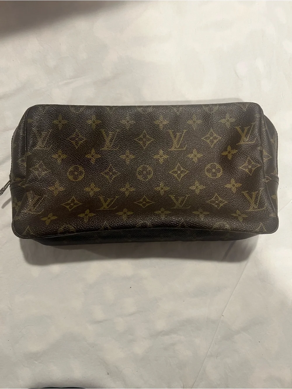 Louis Vuitton Monogram Trousse Toiletry 28 Cosmetic Pouch in Brown